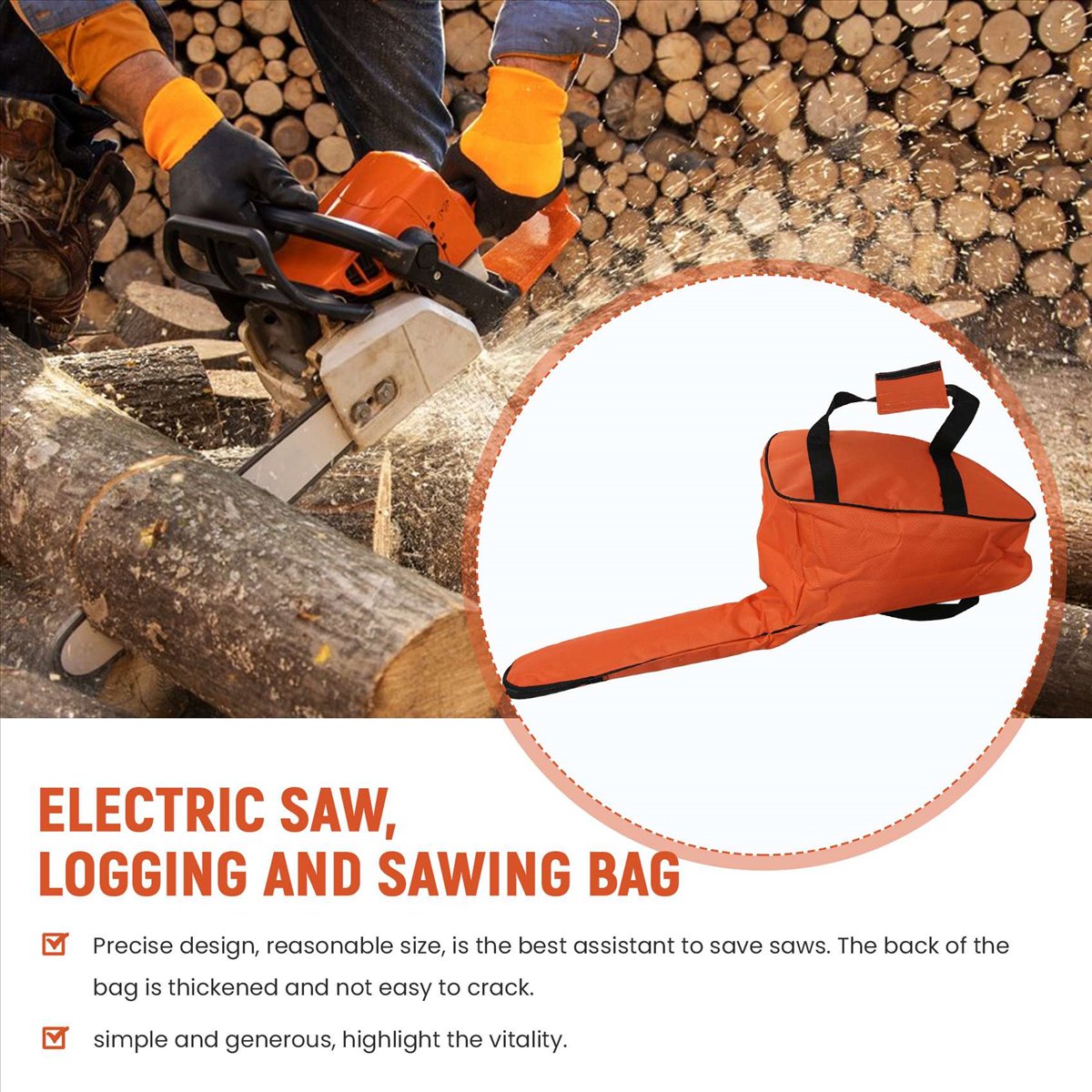 Chainsaw Carrying Case - !【A760F Najlepsze Oferty】Torba do przenoszenia łańcucha