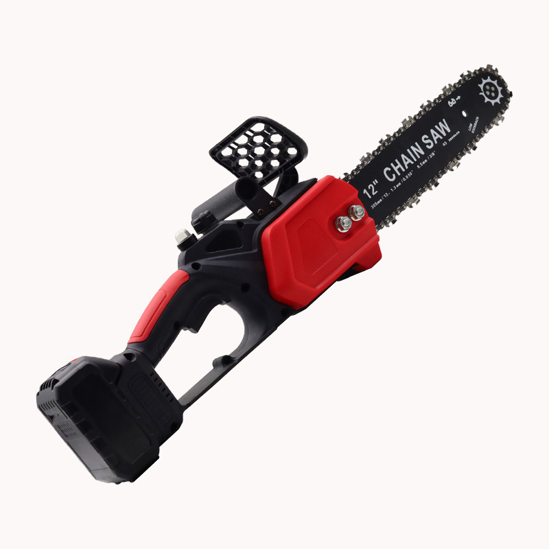 Cordless Chainsaw 12 Inch Battery - 12-calowa, mocna, akumulatorowa pilarka elektryczna z