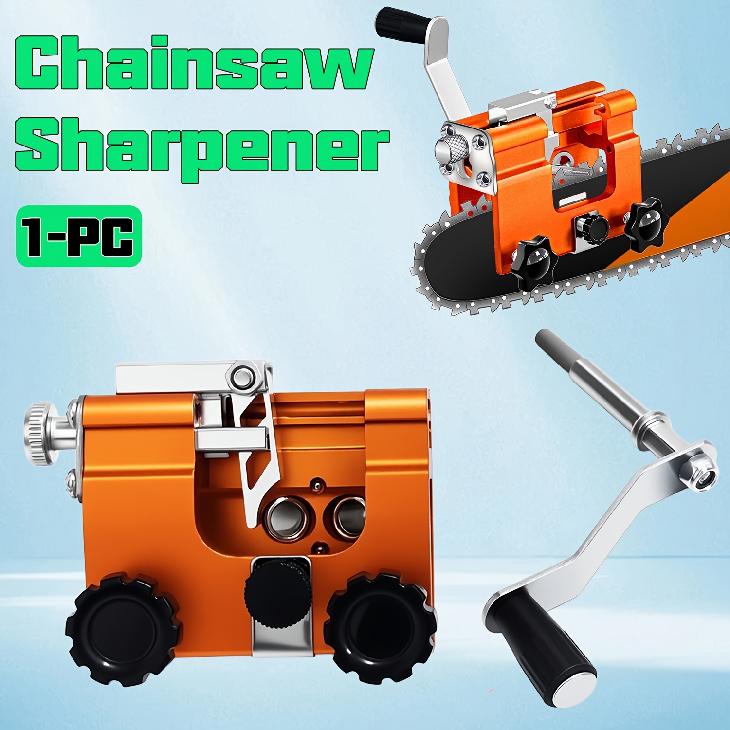 Chainsaw Sharpener Electric - Przenośny zestaw do ostrzenia pił łańcuchowych