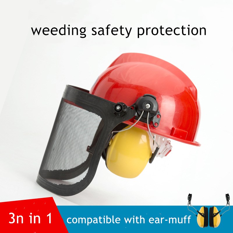 Chainsaw Safety Chaps - Kask ochronny i system ochrony słuchu