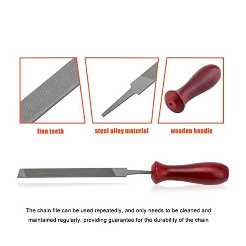Chainsaw File Kit Round - A23PBG 12 sztuk Pilników do Pił