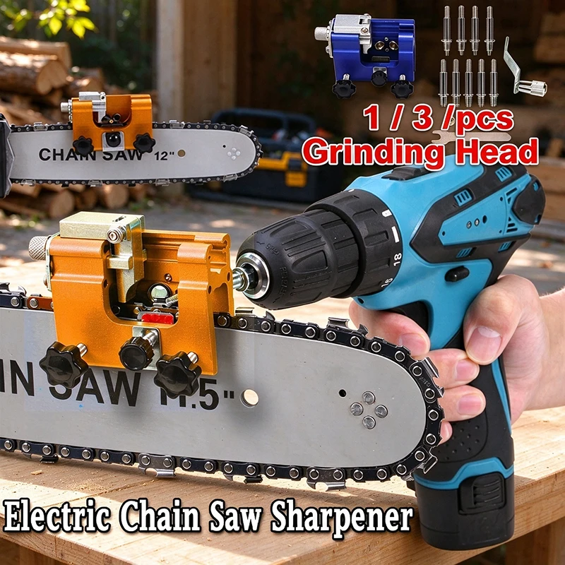 Chainsaw Sharpener Electric - Przenośna szlifierka do łańcuchów pilarskich, ręczny