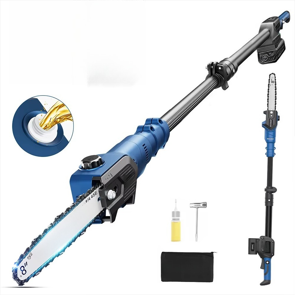 Pole Saw Cordless Telescopic - Akumulatorowa piła łańcuchowa 21V, teleskopowy elektryczny