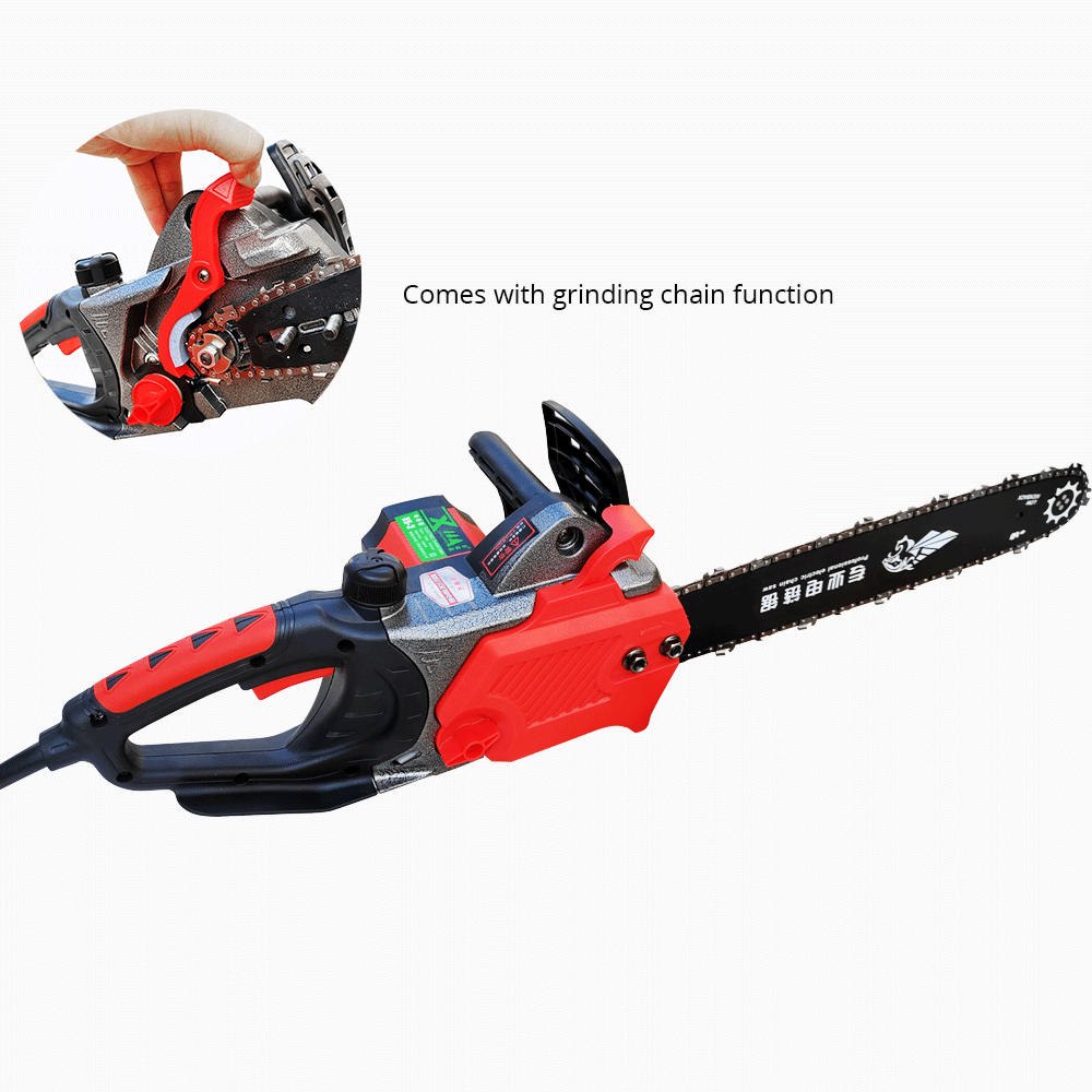 Electric Chainsaw 16 Inch Corded - 【Gorący produkt】Elektryczna pilarka łańcuchowa 220V, mocna,