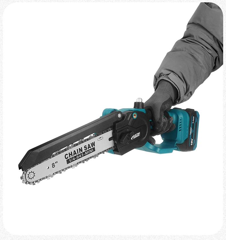 Brushless Chainsaw 8 Inch 20V - Akumulatorowa pilarka łańcuchowa do drewna 20V,