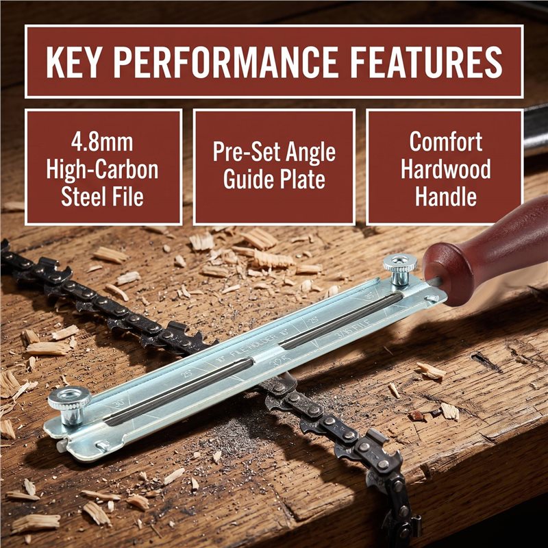 LLCS-3/16 cala, 4,8 mm, okrągł – Chainsaw File Kit Round recenzja i cena