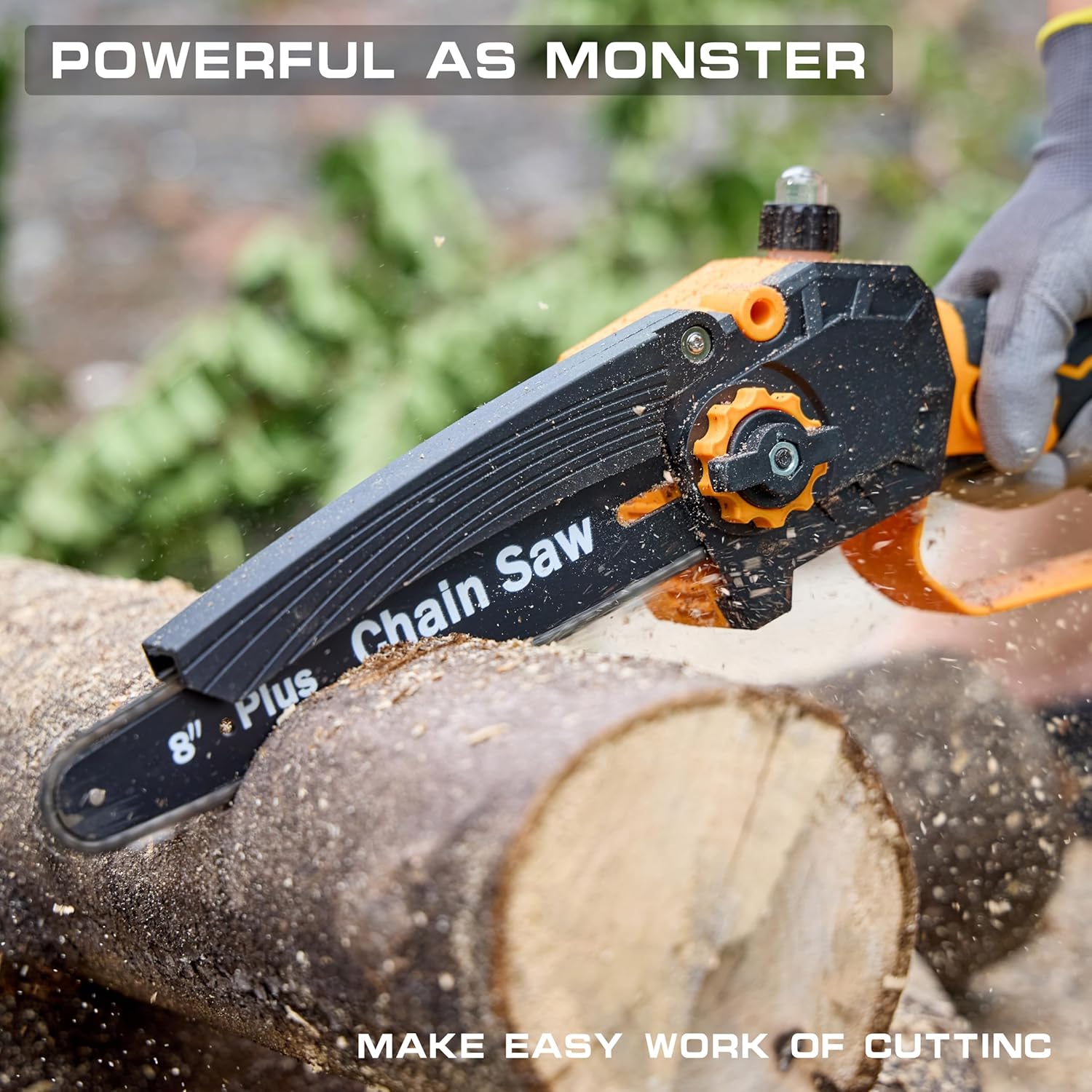 Mini pilarka łańcuchowa, 8-cal – Brushless Chainsaw 8 Inch 20V recenzja i cena