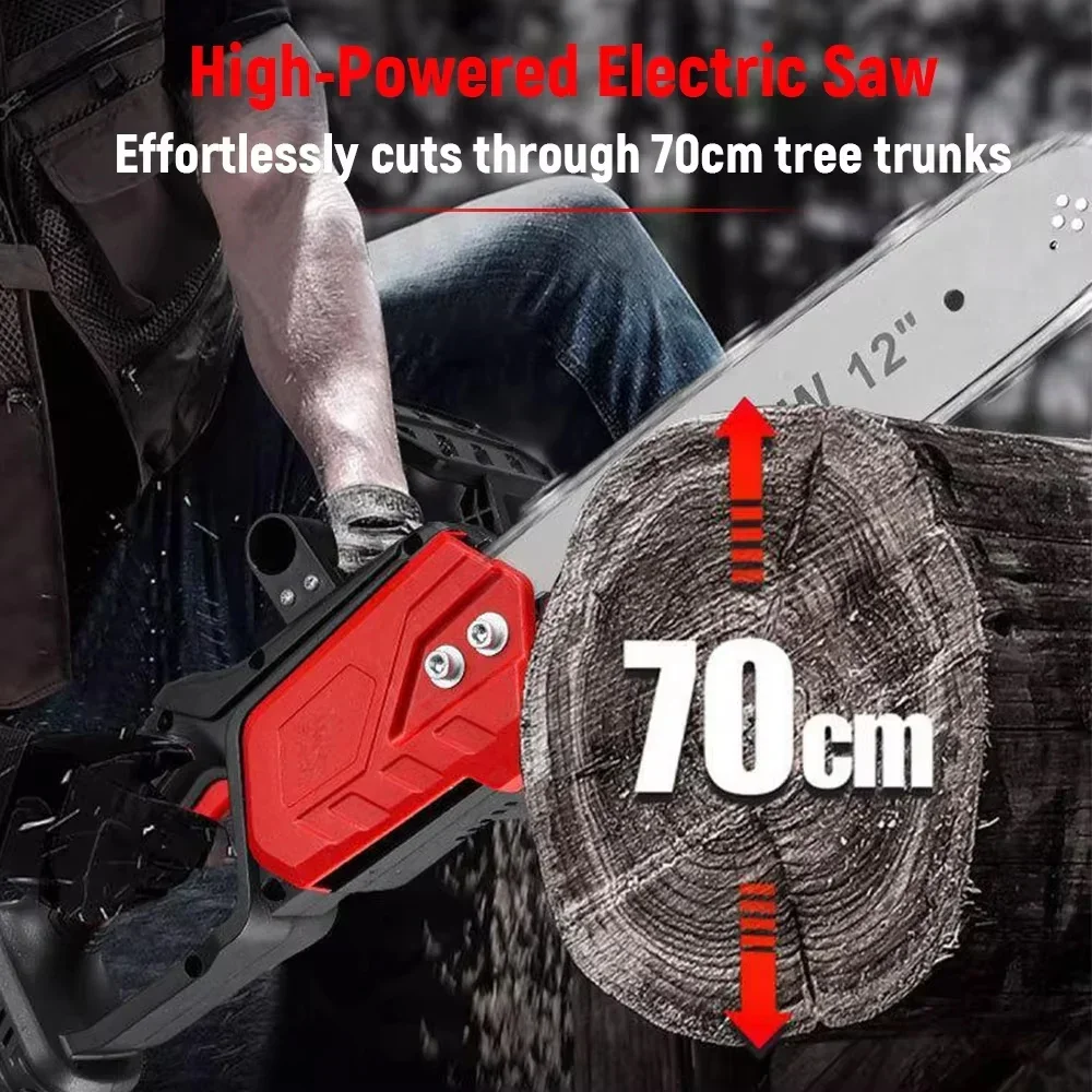 Akumulatorowa pilarka łańcucho – Cordless Chainsaw 12 Inch Battery recenzja i cena