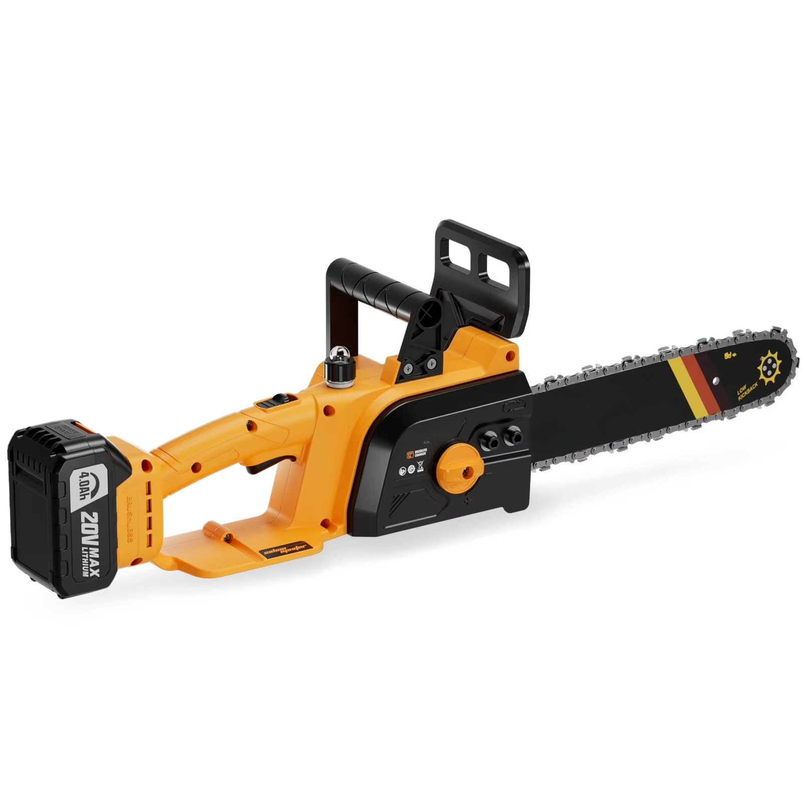 12-calowa żółta bezprzewodowa  – Cordless Chainsaw 12 Inch Battery recenzja i cena