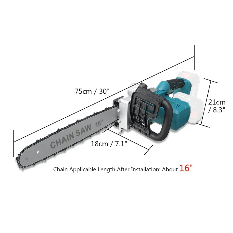 16-calowa, akumulatorowa piła  – Electric Chainsaw 16 Inch Corded recenzja i cena