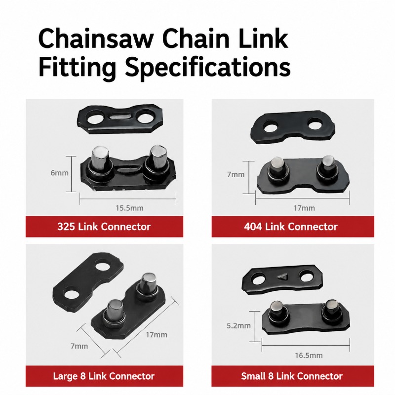 Łączniki naprawcze do łańcucha – Chainsaw Chain 3/8 Pitch recenzja i cena