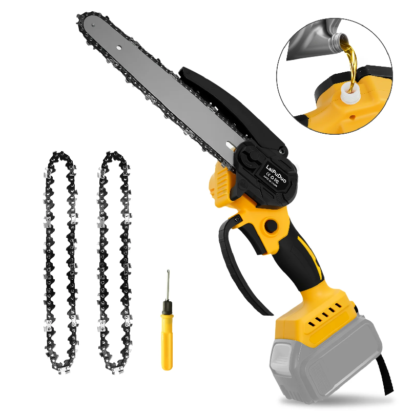 Bezszczotkowa Mini Piła Łańcuc – Brushless Chainsaw 8 Inch 20V recenzja i cena