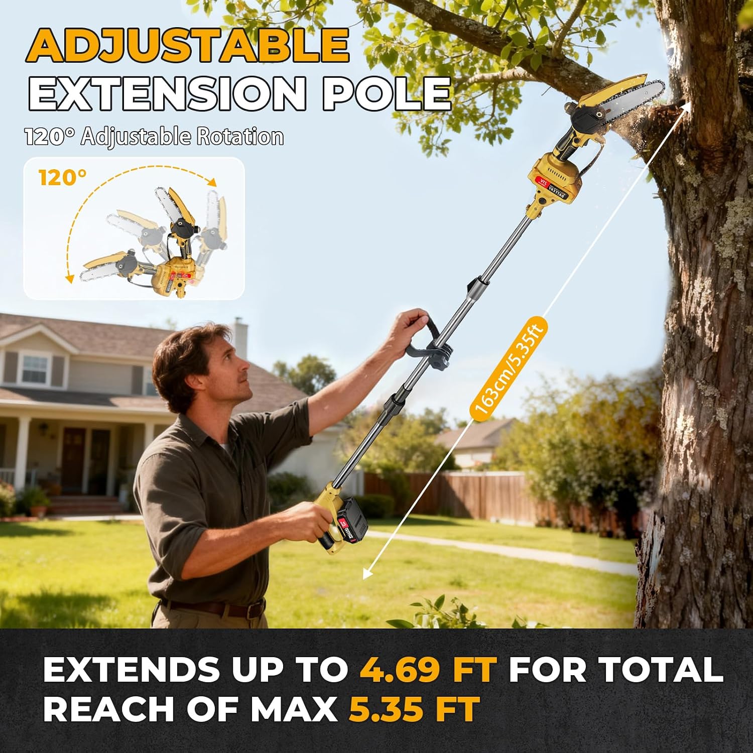 Akumulatorowa, wielofunkcyjna  – Mini Chainsaw 6 Inch Cordless recenzja i cena