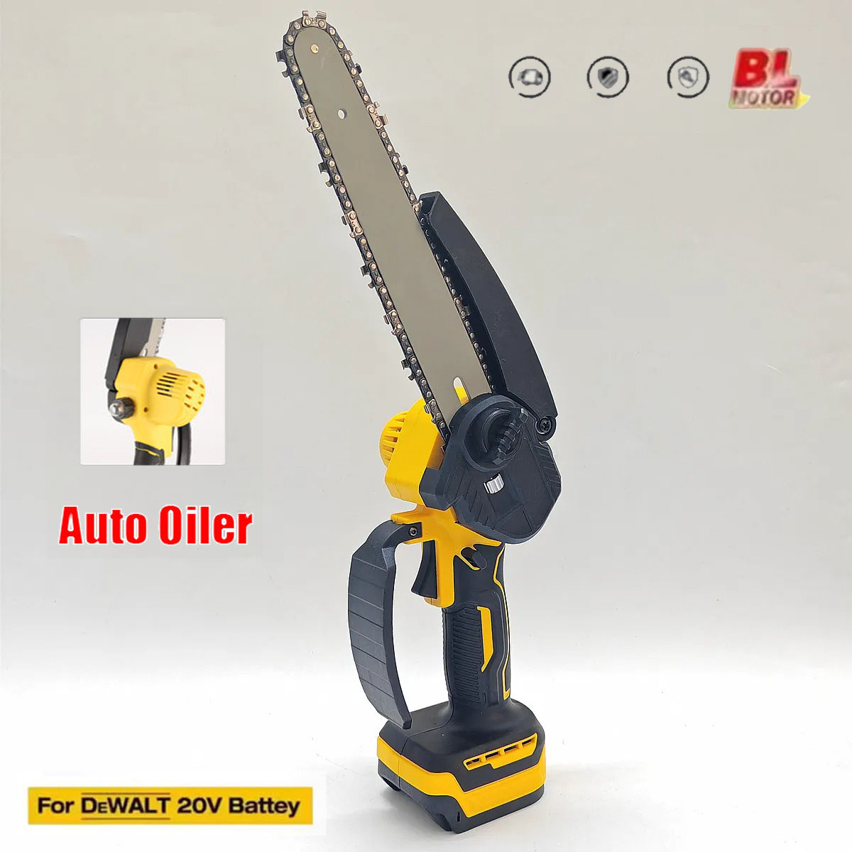 Pasuje do akumulatorów DeWALT  – Brushless Chainsaw 8 Inch 20V recenzja i cena