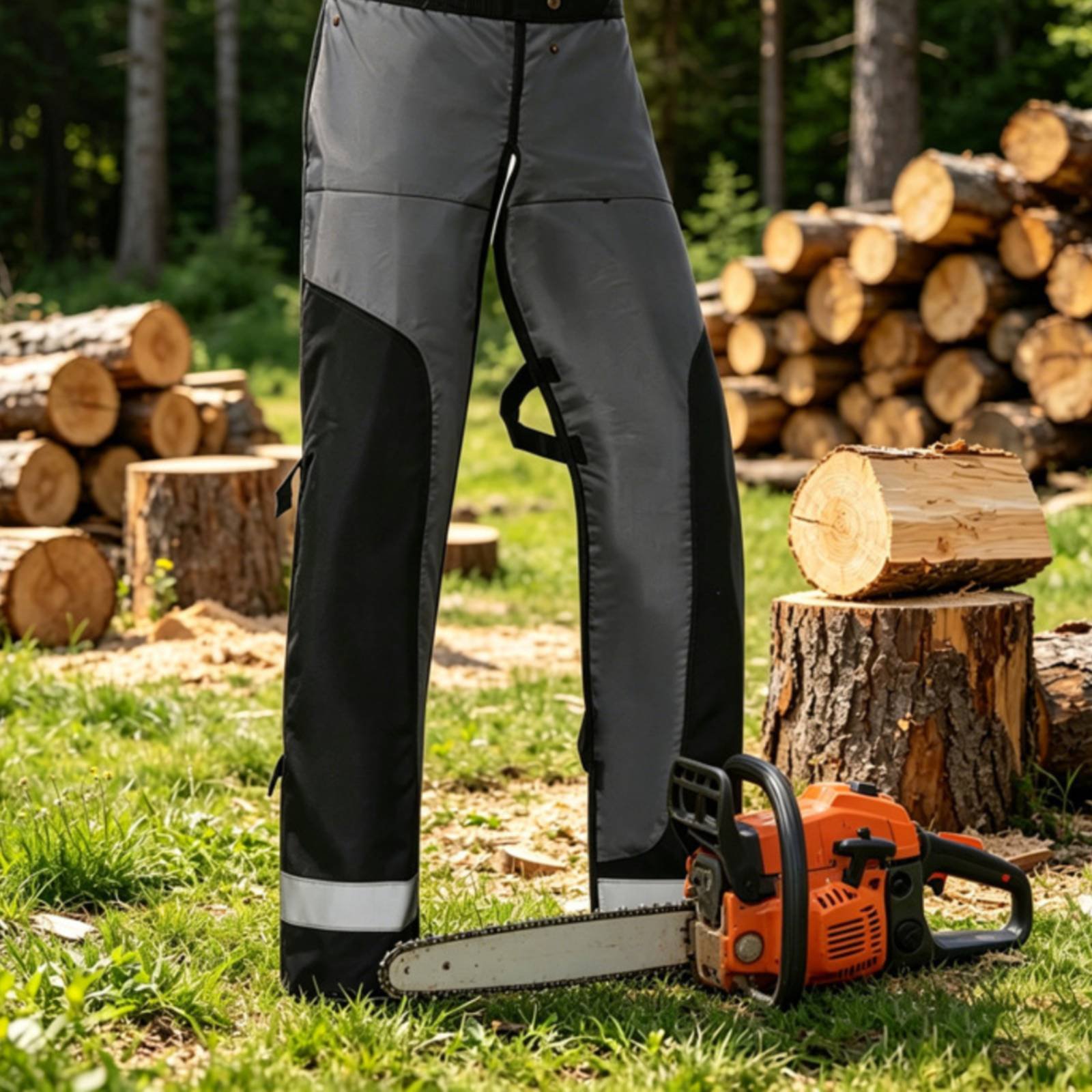 Ochraniacze na nogi do pilarki – Chainsaw Safety Chaps recenzja i cena