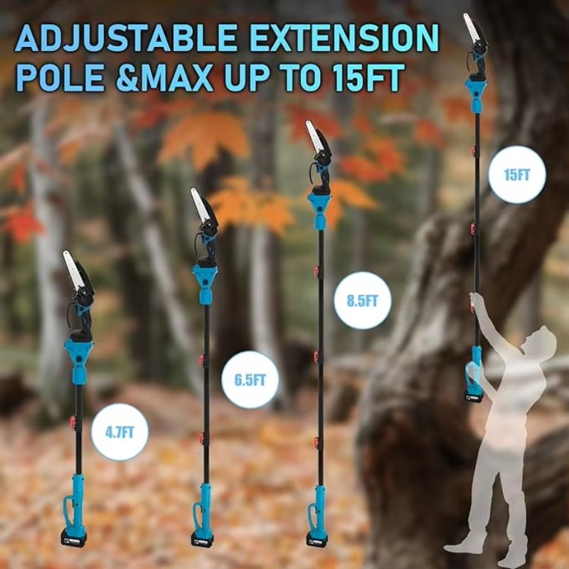 Akumulatorowa piła łańcuchowa  – Pole Saw Cordless Telescopic recenzja i cena