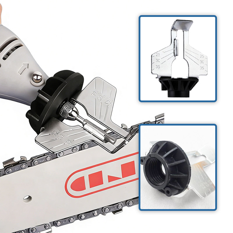 Zestaw do ostrzenia pił łańcuc – Chainsaw Sharpener Electric recenzja i cena