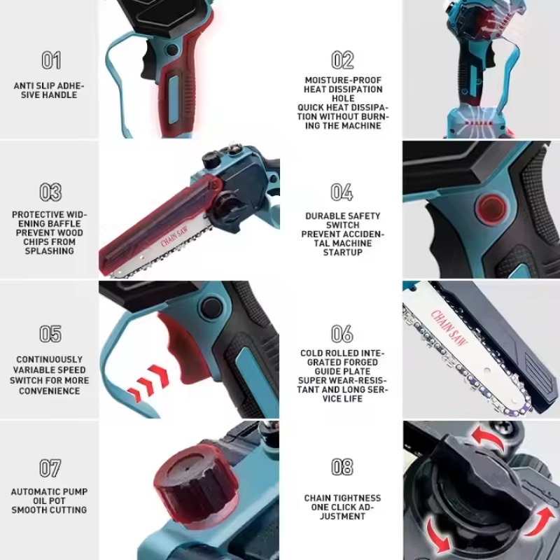 Piła do gałęzi na akumulator D – Pole Saw Cordless Telescopic recenzja i cena