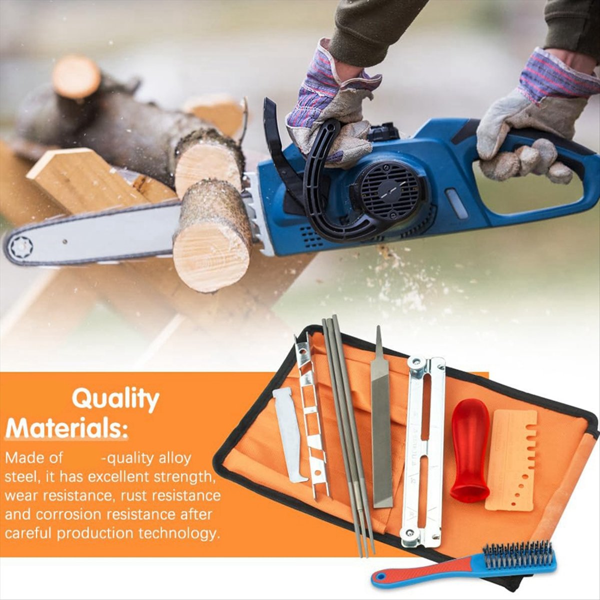 A013 Zestaw pilników do łańcuc – Chainsaw File Kit Round recenzja i cena
