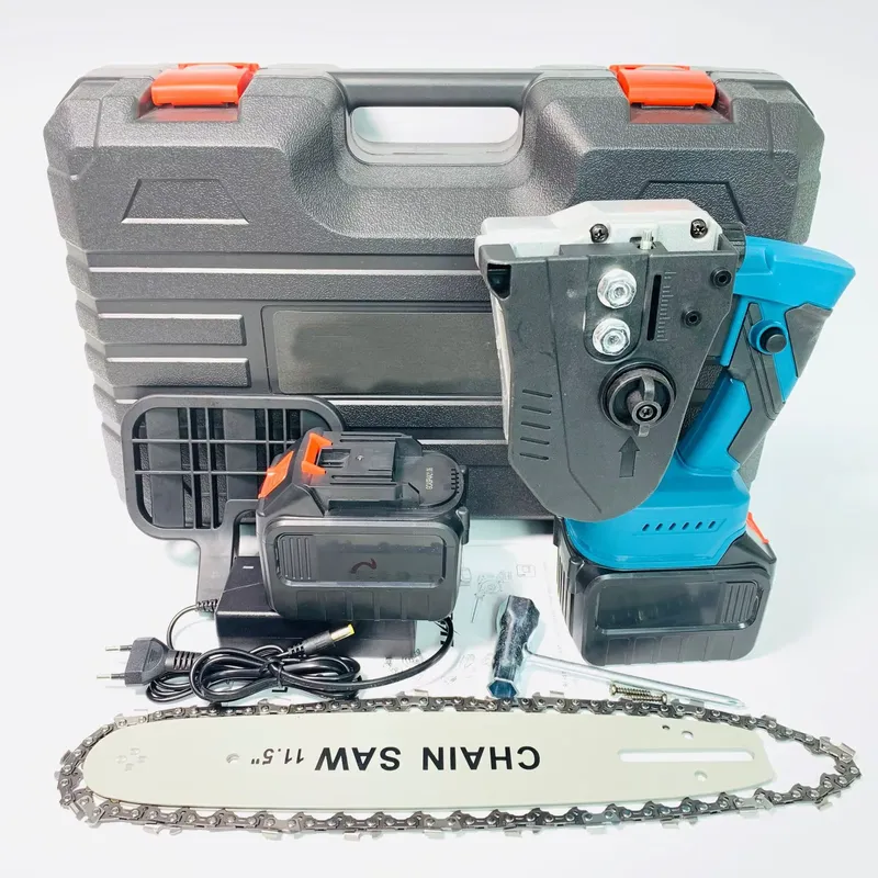 Akumulatorowe piły łańcuchowe  – Cordless Chainsaw 12 Inch Battery recenzja i cena