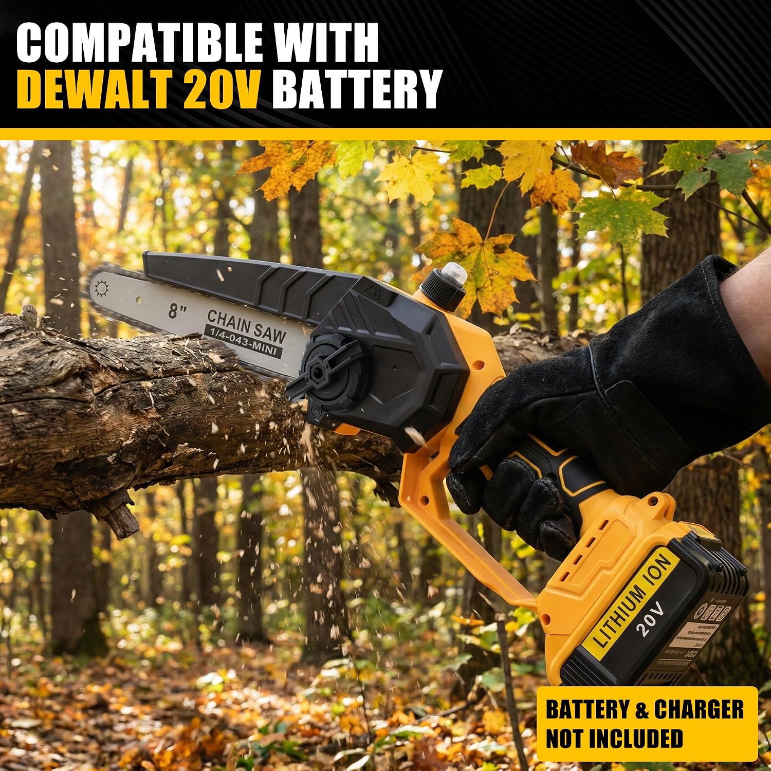 Bezprzewodowa piła na wysięgni – Brushless Chainsaw 8 Inch 20V recenzja i cena