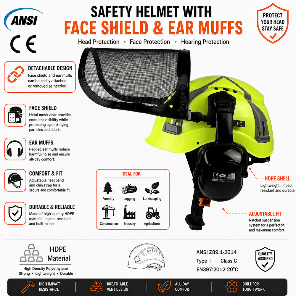 Zestaw kasków ochronnych do pr – Chainsaw Safety Chaps recenzja i cena