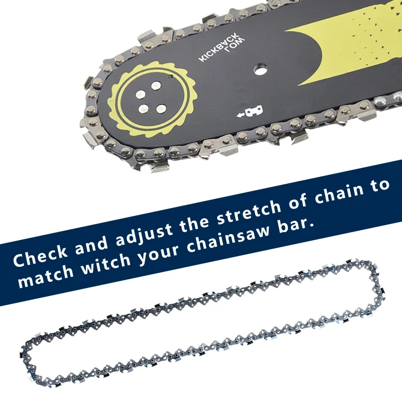 1 sztuka 10/12/14/16/18 Cal ła – Chainsaw Chain 3/8 Pitch recenzja i cena