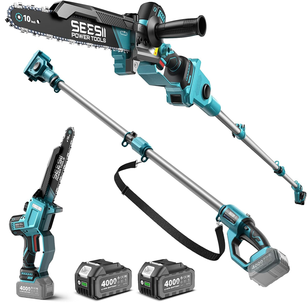 SEESII 10-calowa, bezprzewodow – Pole Saw Cordless Telescopic recenzja i cena
