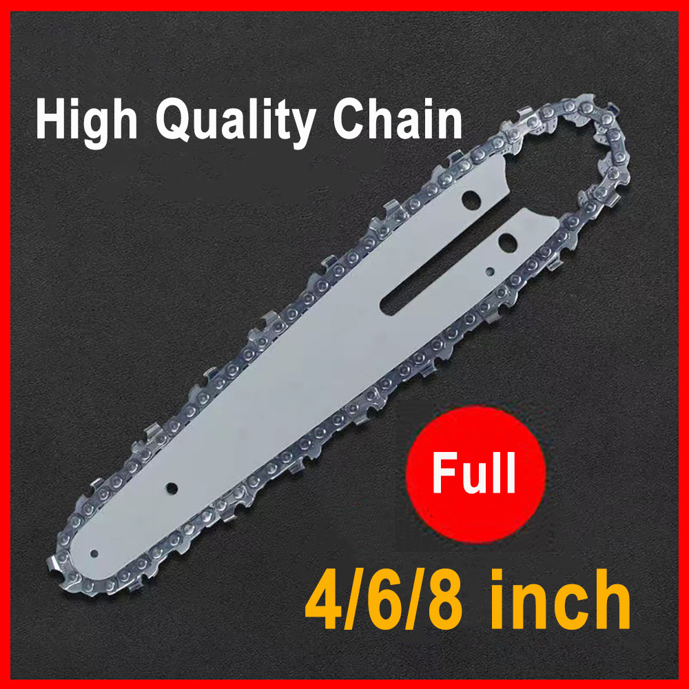 4/6/8/10 Cal 1/4 prowadnica pi – Mini Chainsaw 6 Inch Cordless recenzja i cena