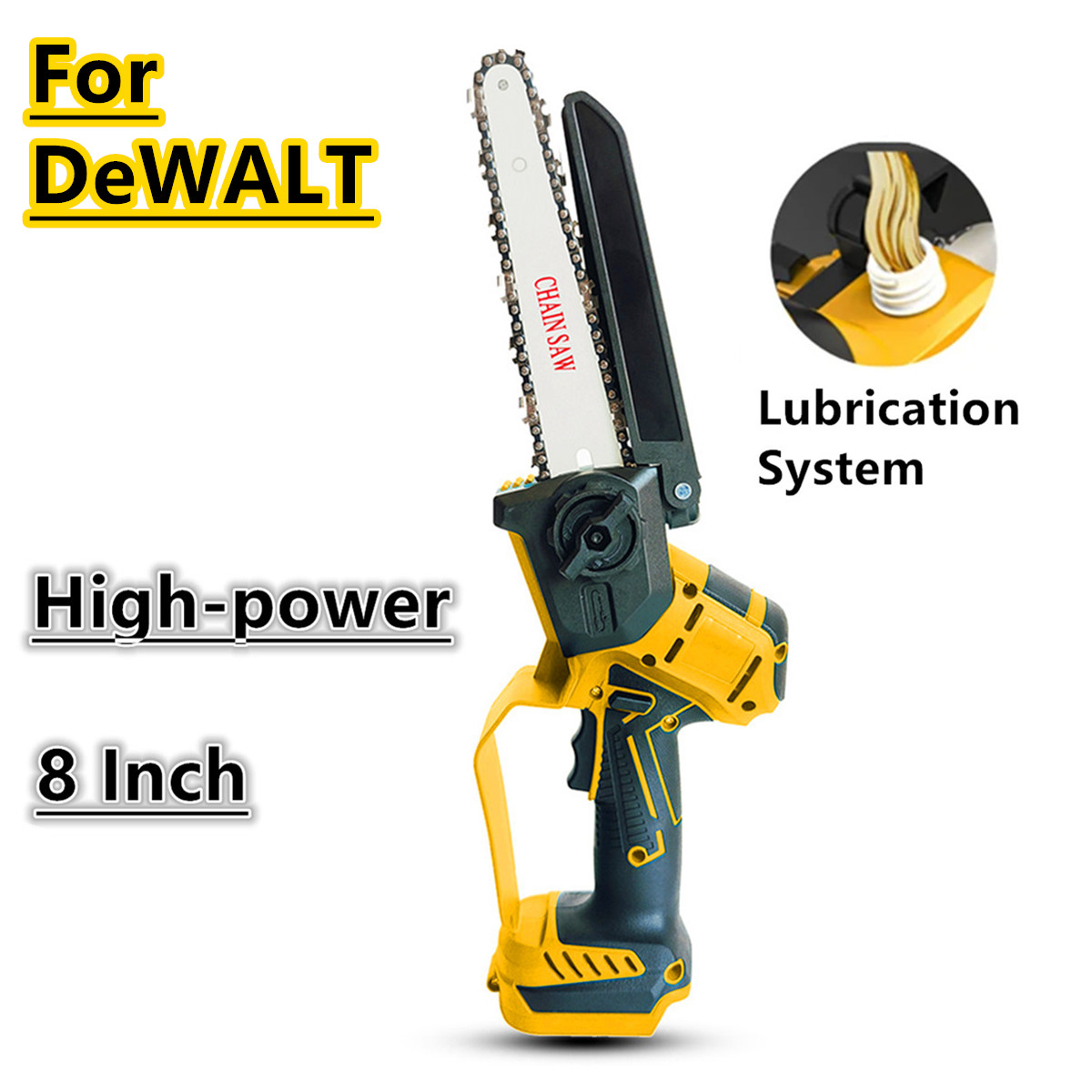 Piła łańcuchowa bezszczotkowa  – Brushless Chainsaw 8 Inch 20V recenzja i cena