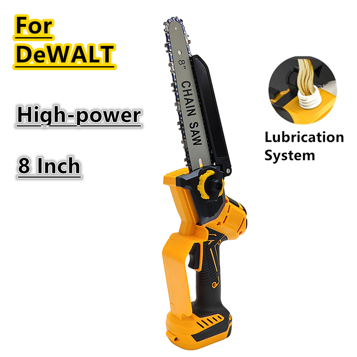 Piła łańcuchowa bezszczotkowa  – Brushless Chainsaw 8 Inch 20V recenzja i cena