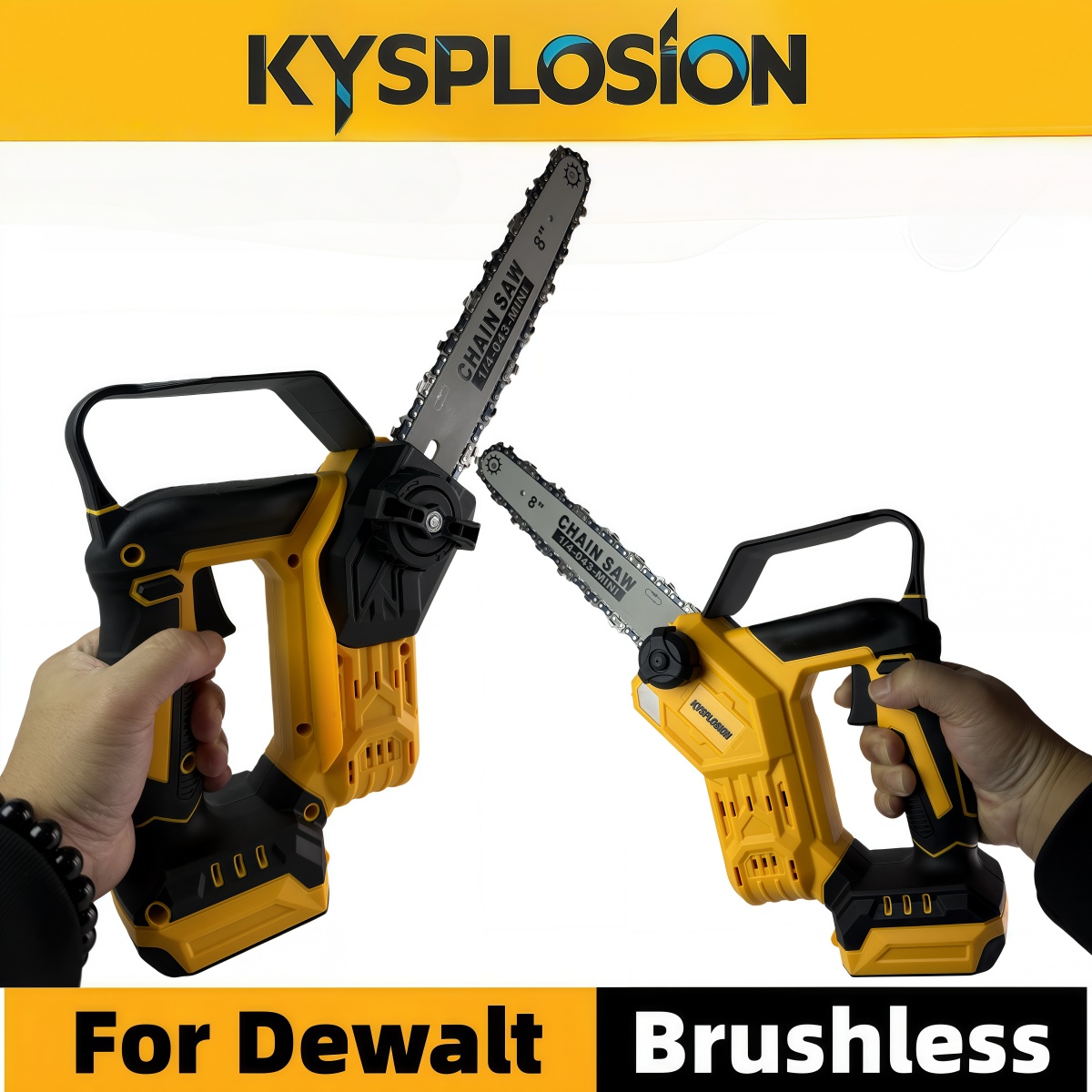 Akumulatorowa pilarka łańcucho – Brushless Chainsaw 8 Inch 20V recenzja i cena
