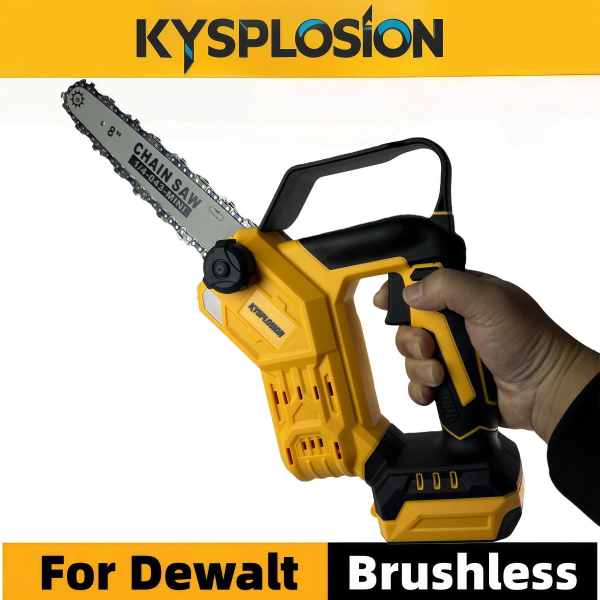 Akumulatorowa pilarka łańcucho – Brushless Chainsaw 8 Inch 20V recenzja i cena