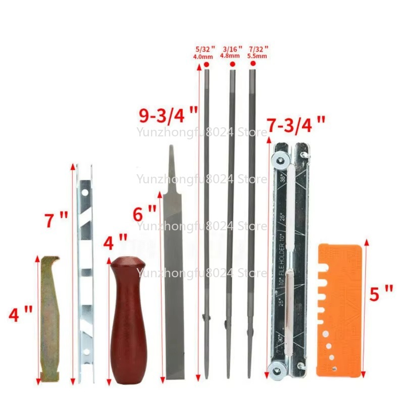 Profesjonalny zestaw do ostrze – Chainsaw File Kit Round recenzja i cena