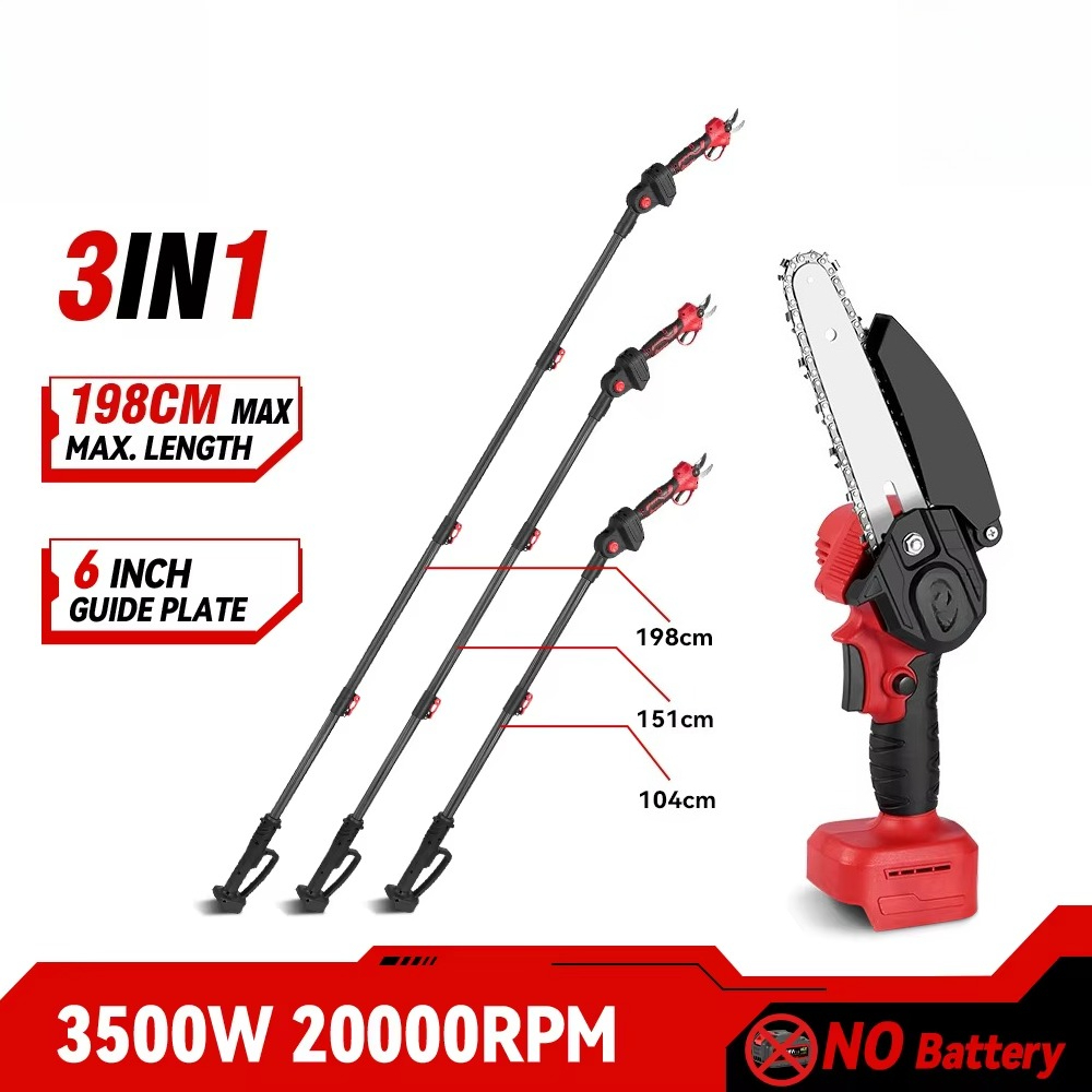 Zestaw narzędzi ogrodowych bez – Pole Saw Cordless Telescopic recenzja i cena
