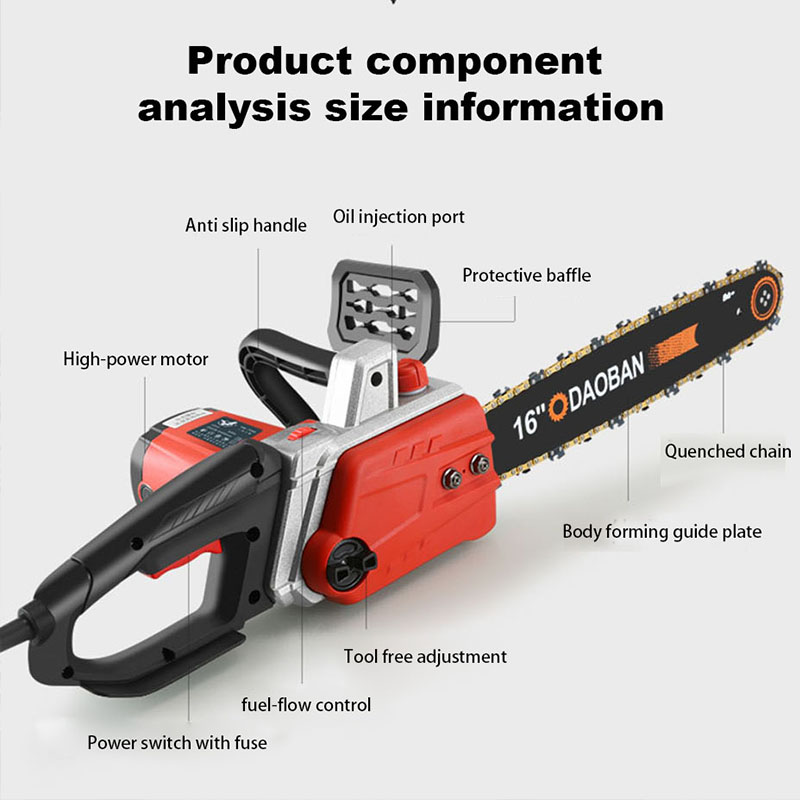 Elektryczna piła łańcuchowa, 1 – Electric Chainsaw 16 Inch Corded recenzja i cena