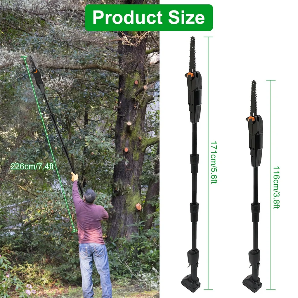 Akumulatorowa pilarka drzewna, – Pole Saw Cordless Telescopic recenzja i cena