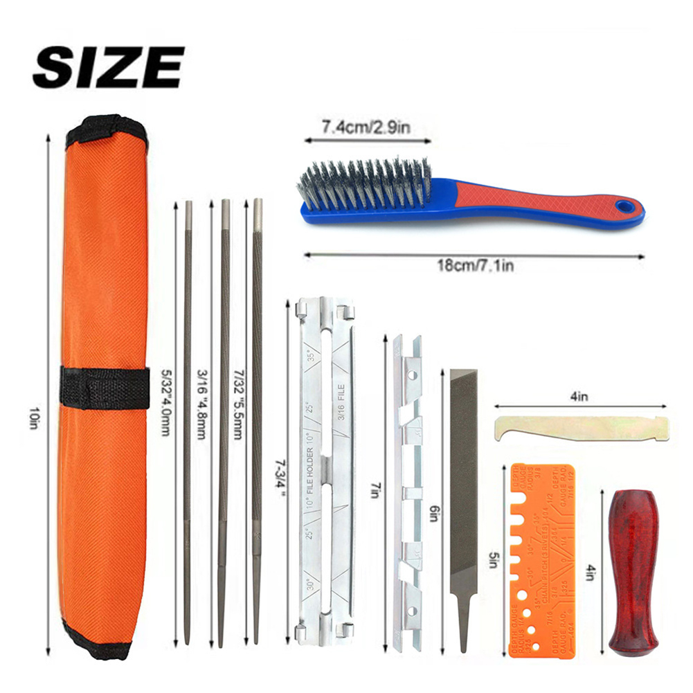 Profesjonalny zestaw do ostrze – Chainsaw File Kit Round recenzja i cena